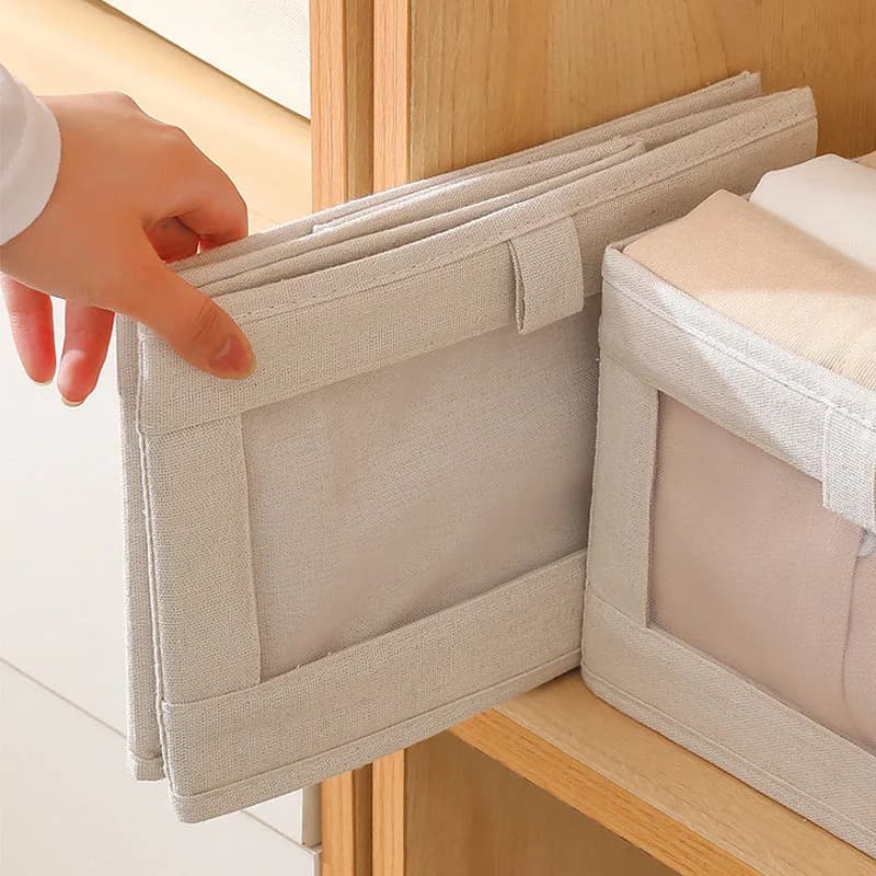 Wardrobe Storage Box — Visible Clothes Organizer