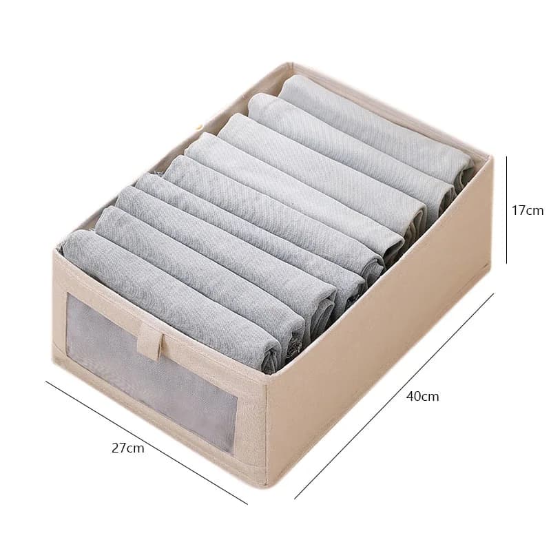 Wardrobe Storage Box — Visible Clothes Organizer