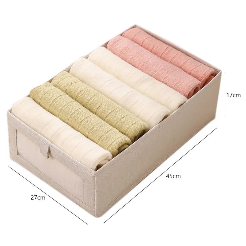 Wardrobe Storage Box — Visible Clothes Organizer