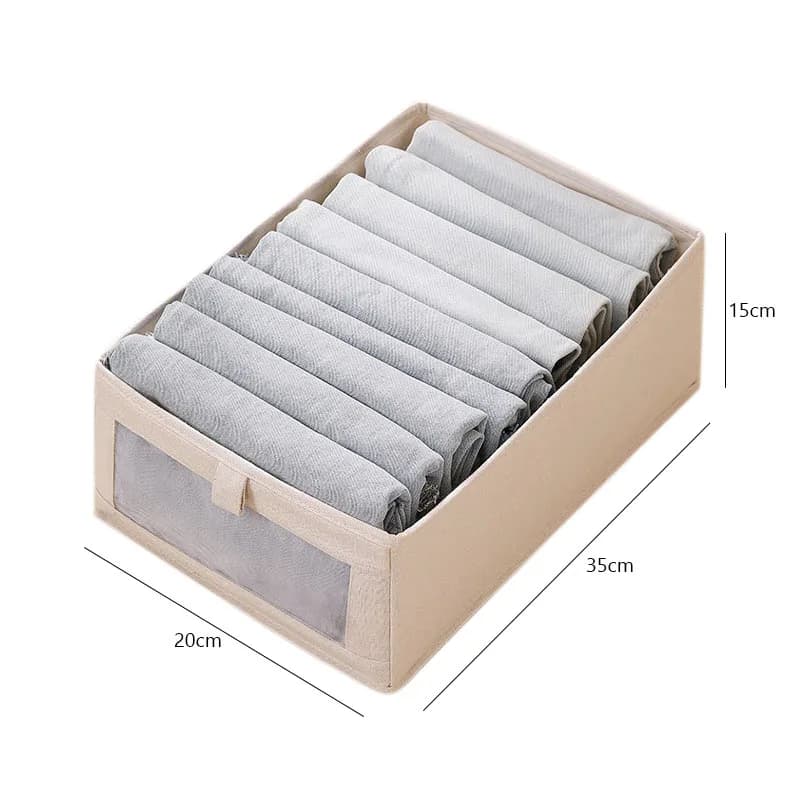Wardrobe Storage Box — Visible Clothes Organizer